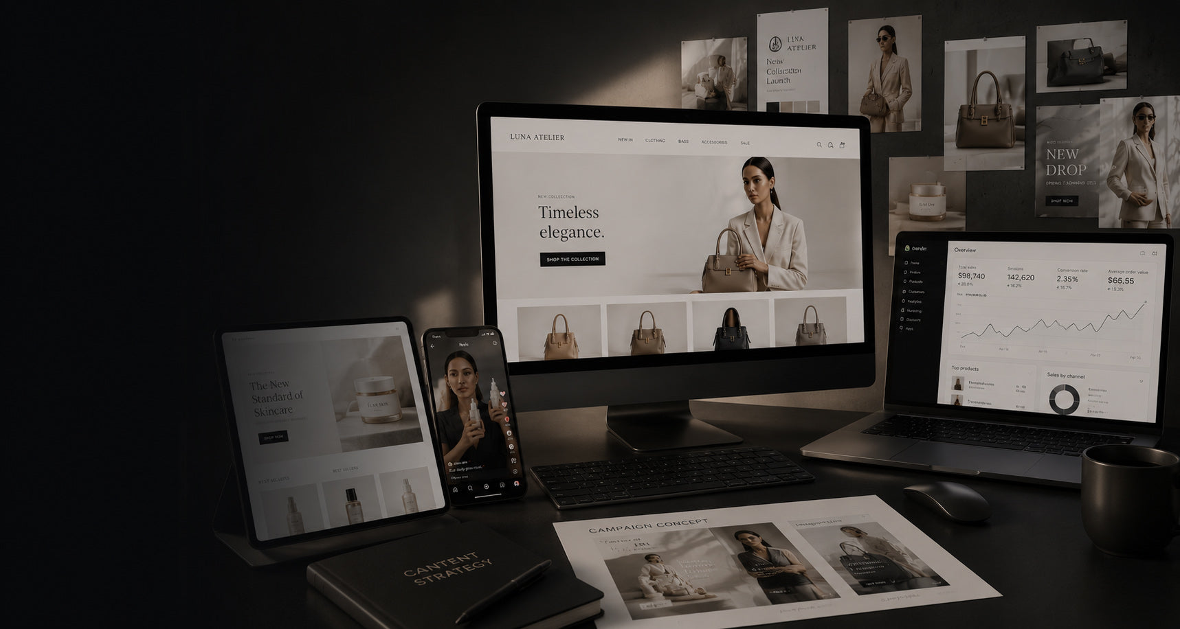 cover photo of ai agency